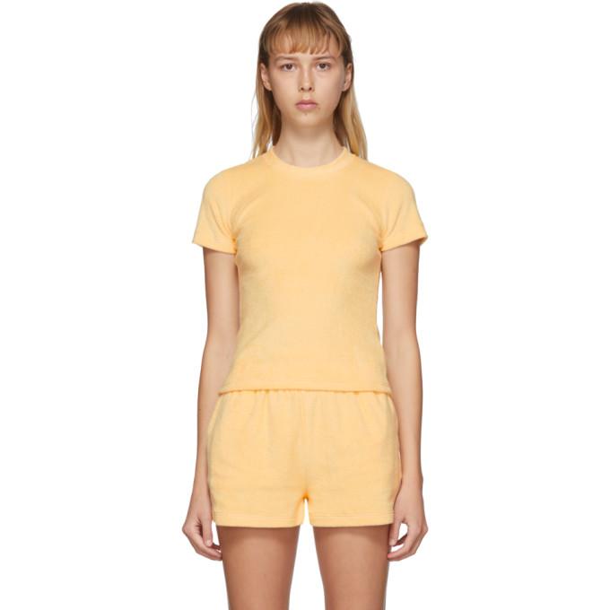 Gil Rodriguez SSENSE Exclusive Yellow Terry Corsica T-Shirt