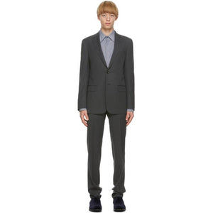 Giorgio Armani Grey Single-Breasted Suit