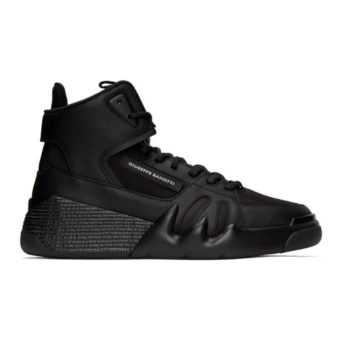 Giuseppe Zanotti Black Jupiter Talon High Top Sneakers