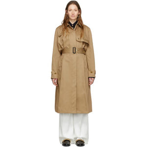 Givenchy Beige 4G Buttons Trench Coat