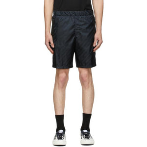 Givenchy Black Chain Track Shorts