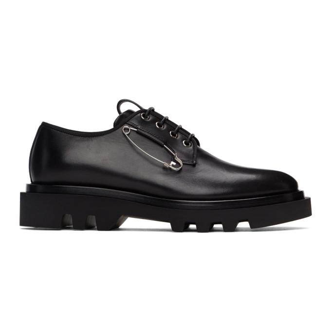Givenchy Black Combat Safety Pin Derbys