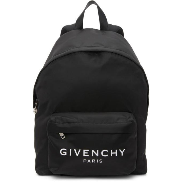 Givenchy Black Logo Backpack