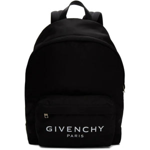 Givenchy Black Logo Backpack