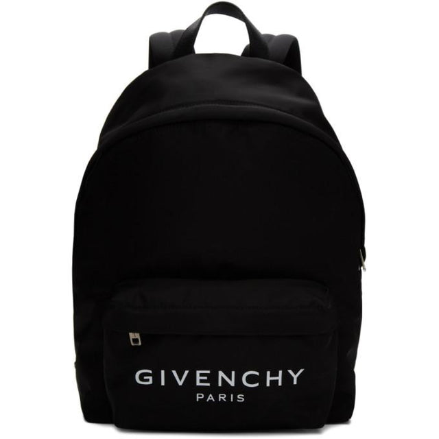 Givenchy Black Logo Backpack
