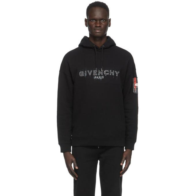 Givenchy Black Logo Hoodie