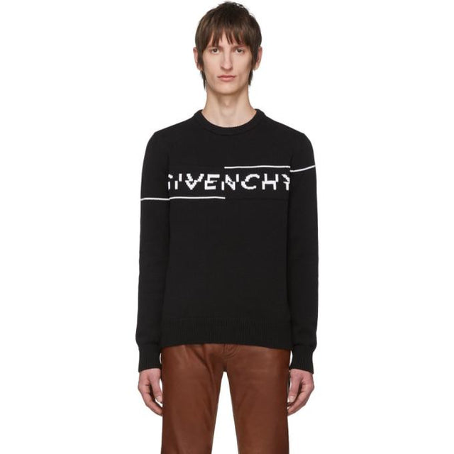 Givenchy Black Logo Sweater