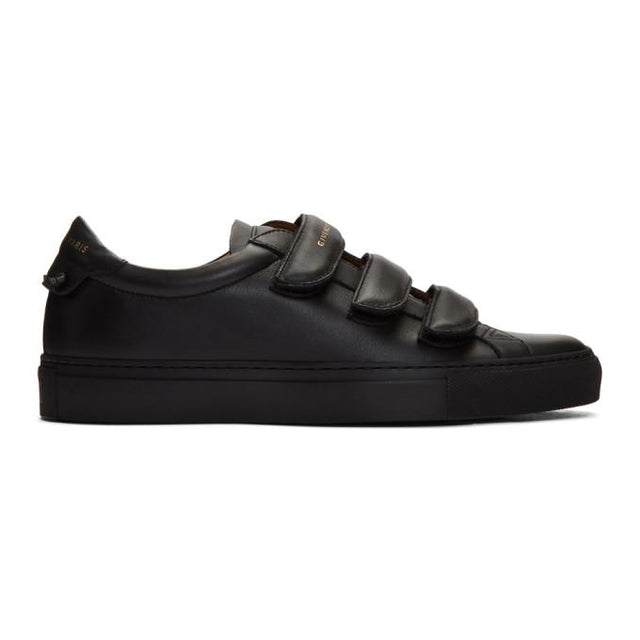 Givenchy Black Urban Street Straps Sneakers
