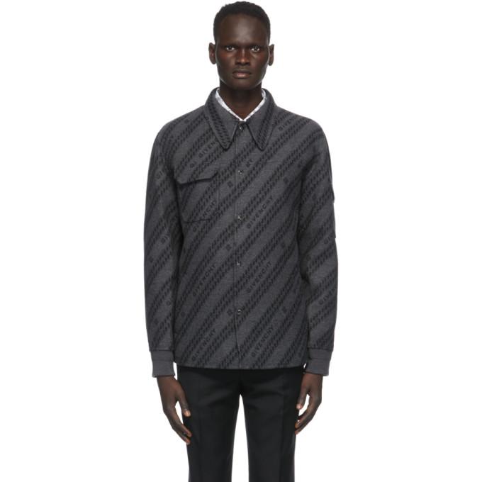 Louis Vuitton Louis Vuitton Shirt With Chain Jacquard Rib Collar