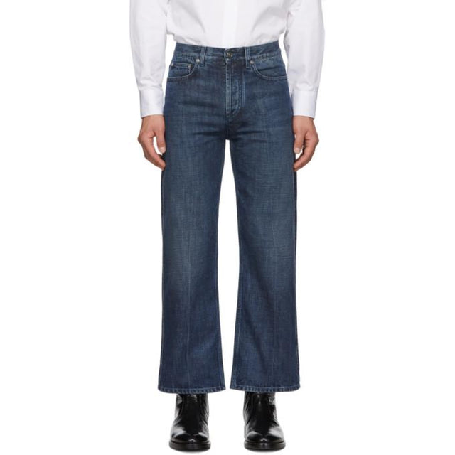 Givenchy Indigo Short Flare Jeans