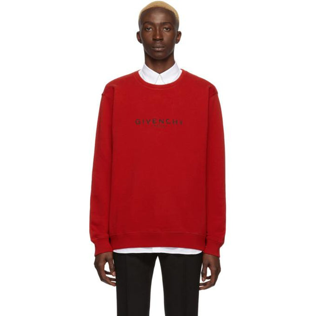 Givenchy Red Paris Sweatshirt