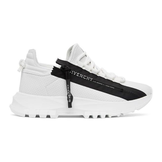 Givenchy White and Black Spectre Sneakers