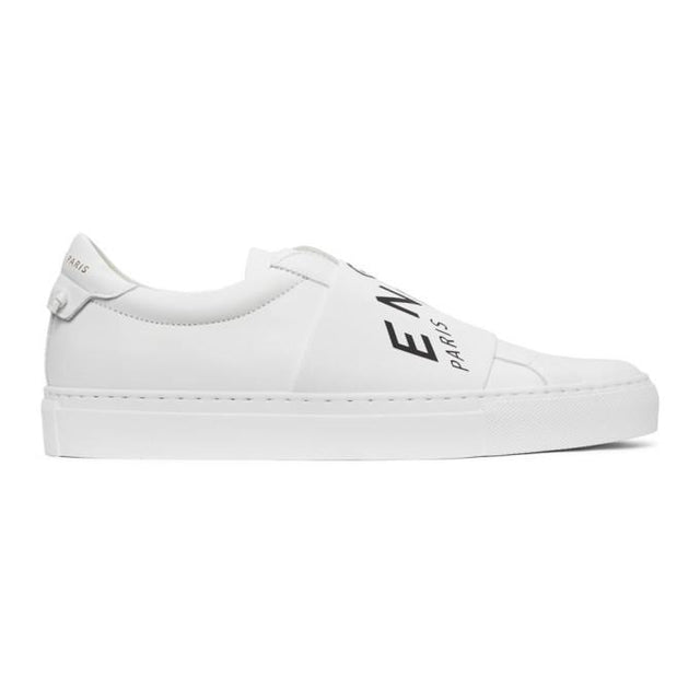 Givenchy White Elastic Urban Street Sneakers