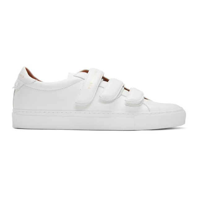Givenchy White Urban Street Straps Sneakers