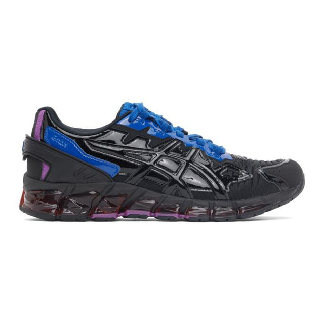 GmbH Black and Purple Asics Edition GEL-Quantum 360-6 Low-Top Sneakers