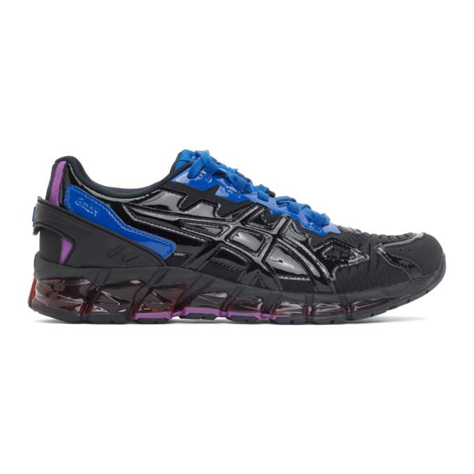 GmbH Black and Purple Asics Edition GEL-Quantum 360-6 Low-Top Sneakers