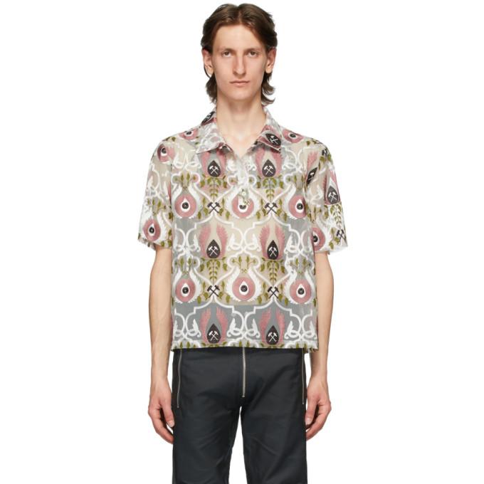 GmbH White Embroidered Olof Polo Shirt