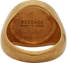 Versace Gold Medusa Medallion Ring