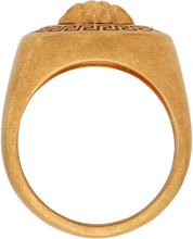 Versace Gold Medusa Medallion Ring