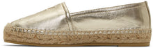 Saint Laurent Gold Monogramme Espadrilles