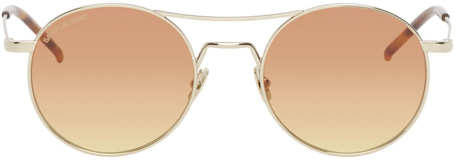 Saint Laurent Gold SL 421 Sunglasses - Saint Laurent Gold SL 421 Sunglasses - Saint Laurent Gold SL 421 선글라스
