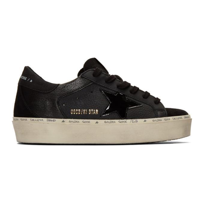Golden Goose Black Hi Star Sneakers