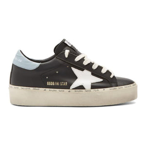 Golden Goose Black Hi Star Sneakers