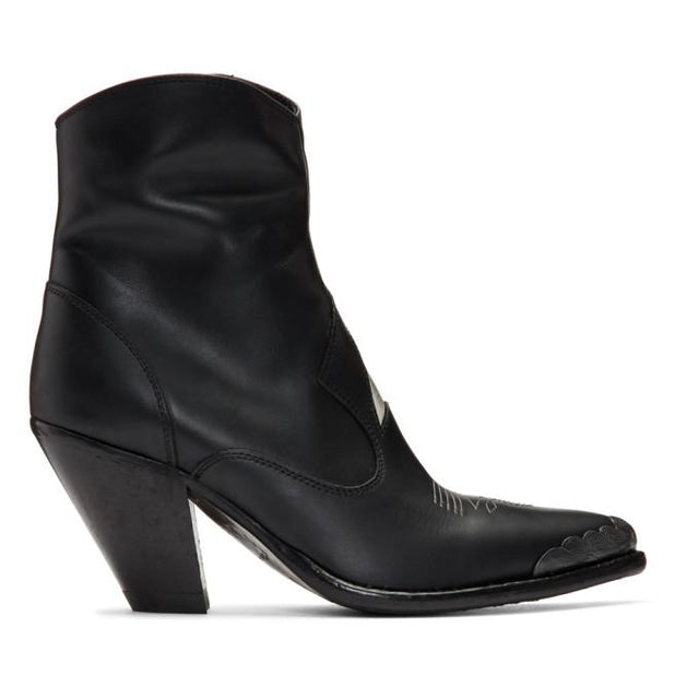 Golden Goose Black Nora Star Boots