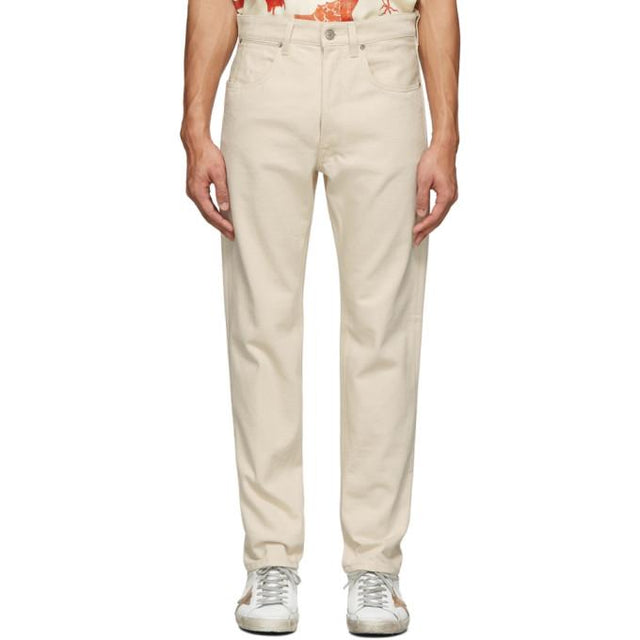 Golden Goose Off-White Happy Jeans