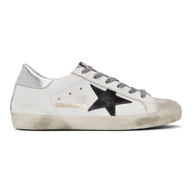 Golden Goose SSENSE Exclusive White Superstar Sneakers