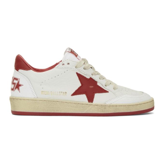 Golden Goose White Ball Star Sneakers