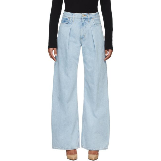 Goldsign Blue The Wide Leg Jeans