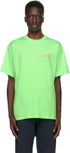 Burberry Green Aaron Slogan T-Shirt - T-shirt Burberry Green Aaron Slogan T-shirt - 버버리 그린 아론 슬로건 티셔츠