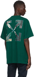 Off-White Green Caravaggio Painting T-Shirt