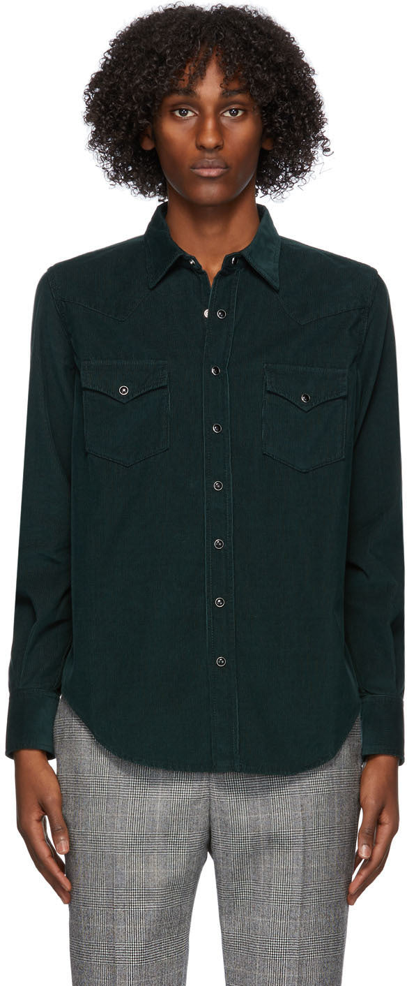 Ysl green shirt Clearance