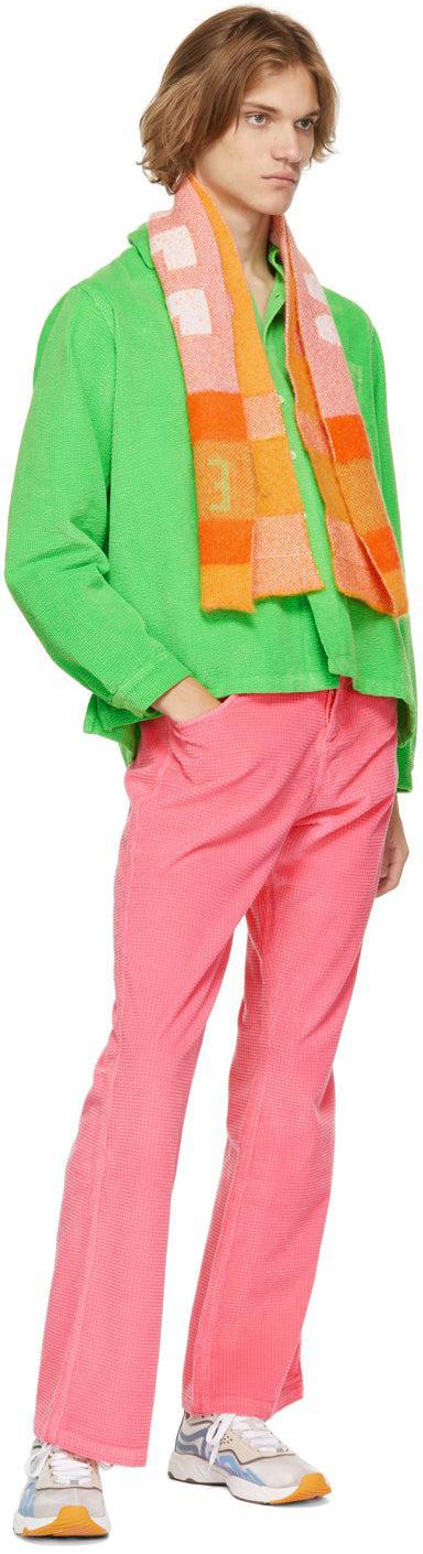 ERL Green Corduroy Shirt