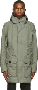 Canada Goose Green Crew Trench Coat – BlackSkinny