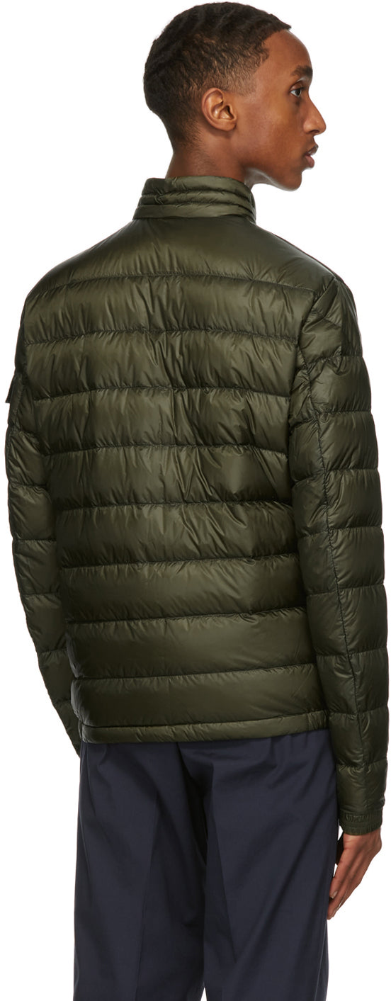 Moncler Green Down Agay Jacket BlackSkinny