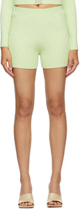 Dion Lee Green Float Shorts - Short de flotteur vert Dion Lee - Dion Lee Green Floats.