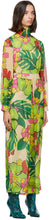 Dries Van Noten Green Floral Maxi Dress