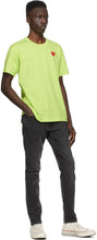 Comme des GarÃ§ons Play Green Heart Patch T-Shirt