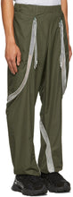 Saul Nash Green Hybrid Ventilation Track Pants
