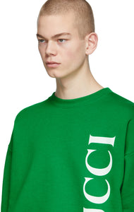 Gucci Green Logo Sweatshirt