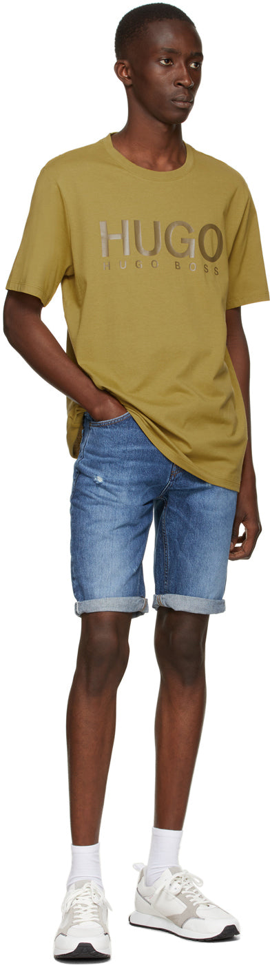 Hugo Green Logo T-Shirt