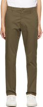 Norse Projects Green Regular Light Stretch Aros Trousers - Pantalon Aros Stretch Stretch Stretch Stretch Stretch Vert Vert - 노르웨이 프로젝트 녹색 정규 빛 스트레치 아로스 바지