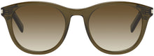 Saint Laurent Green SL 401 Sunglasses - Saint Laurent Green SL 401 Sunglasses - 세인트 라이 렌트 그린 SL 401 선글라스