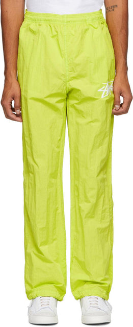 Nike Green StÃ¼ssy Edition NRG Beach Track Pants - Nike Green STÃ¼ssy Edition NRG Beach Pantalon de piste de plage - 나이키 그린 stôsy edition nrg 비치 트랙 바지