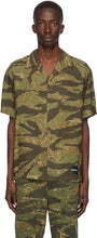 Neighborhood Green Tiger Aloha Short Sleeve Shirt - Chemise à manches courtes de Tigre Vert Aloha - 이웃 녹색 호랑이 알로하 짧은 소매 셔츠