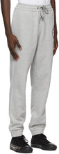 Burberry Grey Addison Logo Graphic Lounge Pants