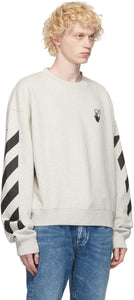 Off-White Grey Agreement Sweatshirt